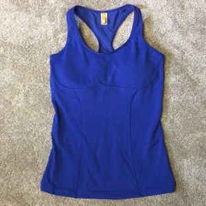 Lucy workout tank with built in bra
